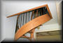 Alder 6' 0" 3QT with oil rubbed bronze balusters